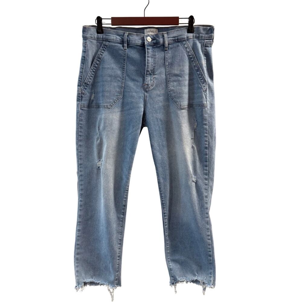 Nicole Miller Women’s SoHo High Rise Slim Ankle Jeans Size 14